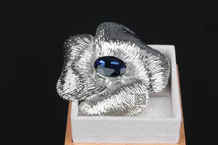 Broche en Alliage argent plaqué or - Ref 1176625 Image 1