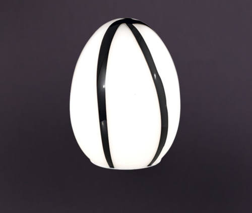 eglo奥地利玻璃黑白台灯