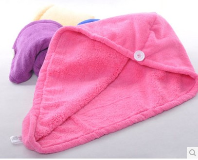 庆4冠满额包邮一方百润洁干发帽强吸水快速干发不伤发颜色随机