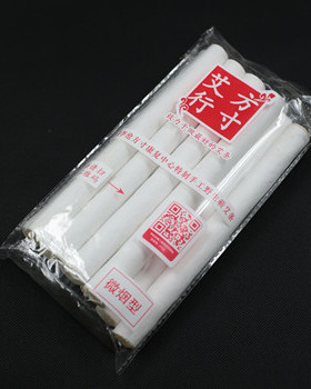 包邮！方寸艾行 微烟型手工白皮艾条渗透力强 艾绒艾灸条