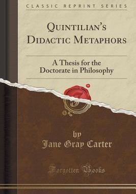 【预售】Quintilian's Didactic Metaphors: A T...