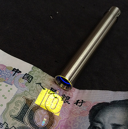 uv365nm验钞荧光检测紫光手电筒