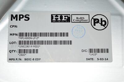 MPS代理 MP1430DN 同步降压型稳压器 假一赔十 驱动IC