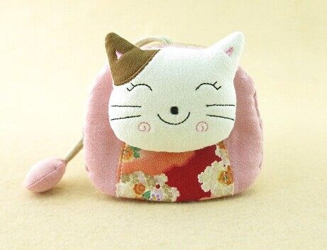 ＱＱ猫超萌猫咪日韩女生可爱布艺卡包硬币零钱钥匙包汽车锁匙包小|ruв категории Сумки, ключ пакет - от Buy2taobao.com для оказания профессиональной услуги покупки агента Taobao