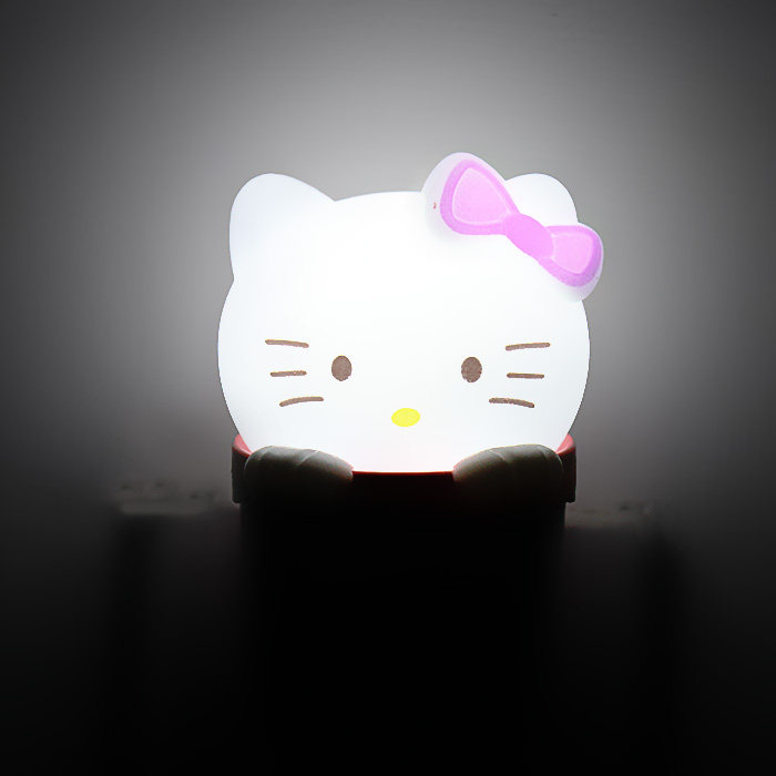 可爱卧室卡通小夜灯创意智能光控