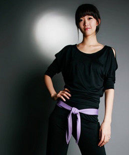 特价包邮套装蝙蝠袖春夏瑜伽服