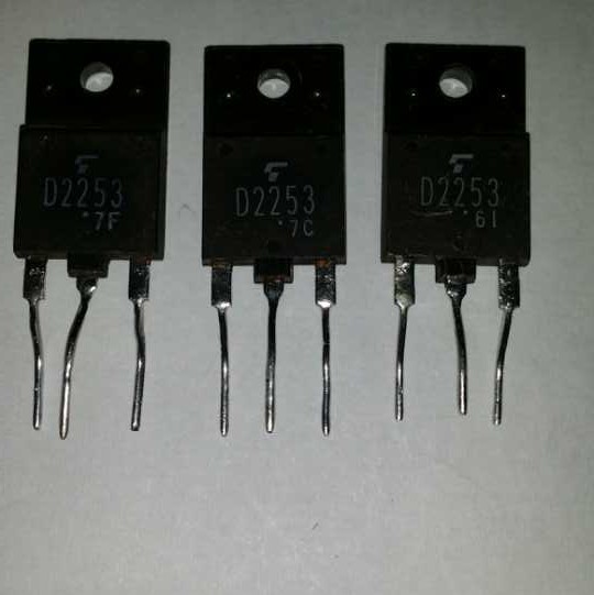 电视机行管D2253拆机