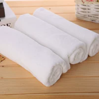 Cotton khách sạn mặt khăn lau mặt trắng thấm nước cotton làm đẹp thêu tùy chỉnh logo khăn dày - Khăn tắm / áo choàng tắm khăn mặt cao cấp