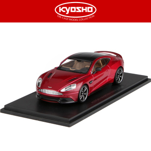 京商Kyosho1:43 阿斯顿马丁 Vanquish 仿真合金汽车模型 水晶礼盒