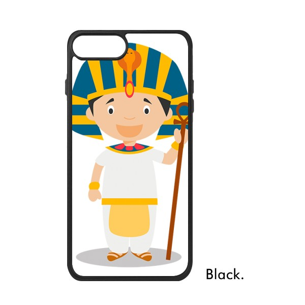 适用于iPhone色帽子埃及卡通人物Xr手机壳max保护套678plus硅胶11