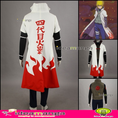 cosplay服装COS火影忍者风波水门四代目火影Namikaze Minato套装