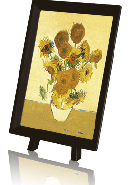 现货包邮 3D-JP平面塑料拼图 名画 梵高 向日葵 150片赠框架 3djp