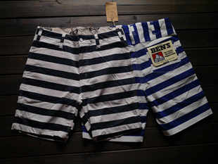 Ben Davis囚装短裤 工装短裤 条绒面料