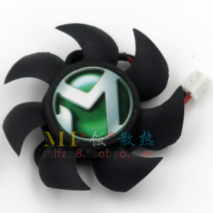 GT610巨无霸 GT610巨无霸X2 5010B 显卡散热风扇 铭瑄