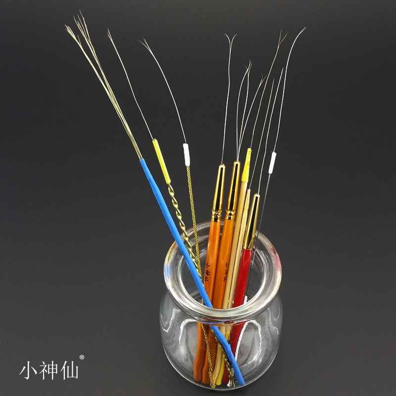 挠痒痒打耳马尾手耕纪掏耳朵发丝