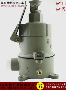 AC-15防爆插销16/32A插头插座直插式380220V铝合金防爆插座