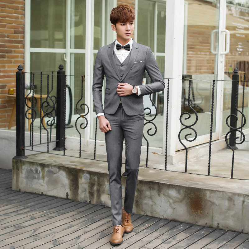 Costume homme en coton pour automne - Ref 1550435 Image 1