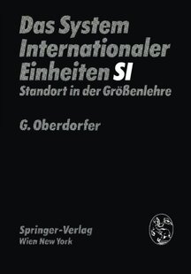 【预订】Das System Internationaler Einheiten...