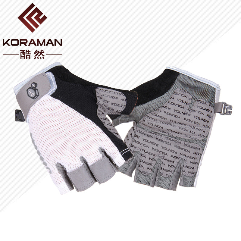 Gants de cyclisme mixte KORAMAN - Ref 2243659 Image 1