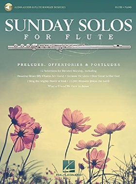 【预订】Sunday Solos for Flute Preludes Offe...