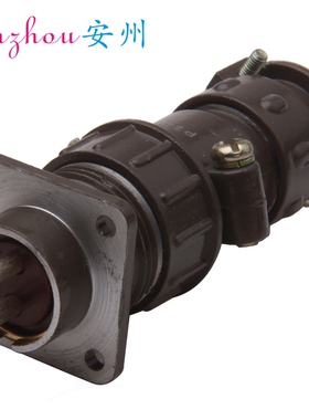 P20 2芯 25A 航空插头 连接器 P20K2Q P20J2A 2芯 正装直头