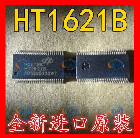 原装进口 贴片 HT1621B LCD驱动器RAM映射液晶 SSOP-48   直拍
