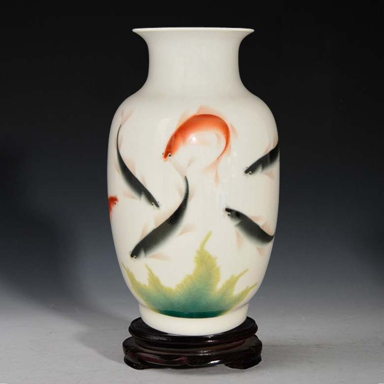 名人名作大师手绘花瓶陶瓷器