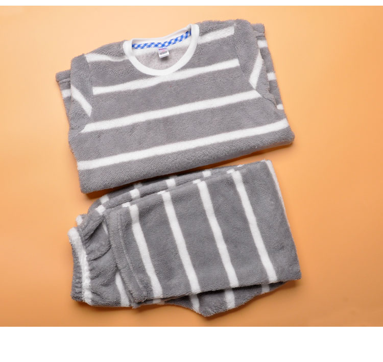 冬季男女童中大童睡衣童装保暖