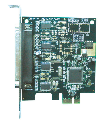 包邮 瑞旺rayon a104  pci express卡 4口串口卡 (汇倍it服务)