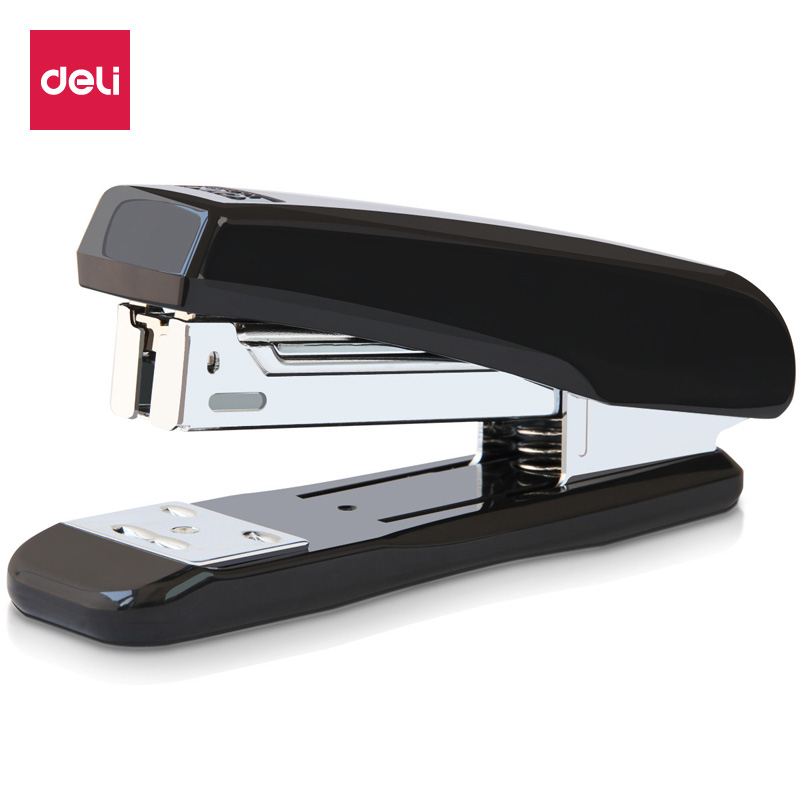 得力订书机装订机办公用品钉书机