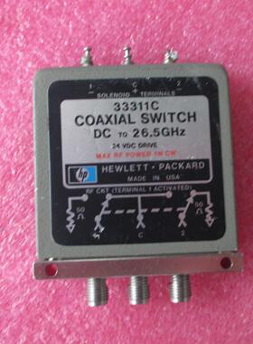 8762C 33311C Agilent HP 24V 射频微波 单刀双掷 同轴开关