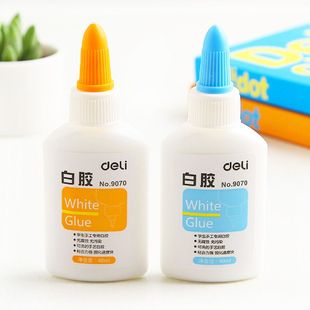 可手洗 学生手工课专用胶水 手工白胶 白胶 得力9070