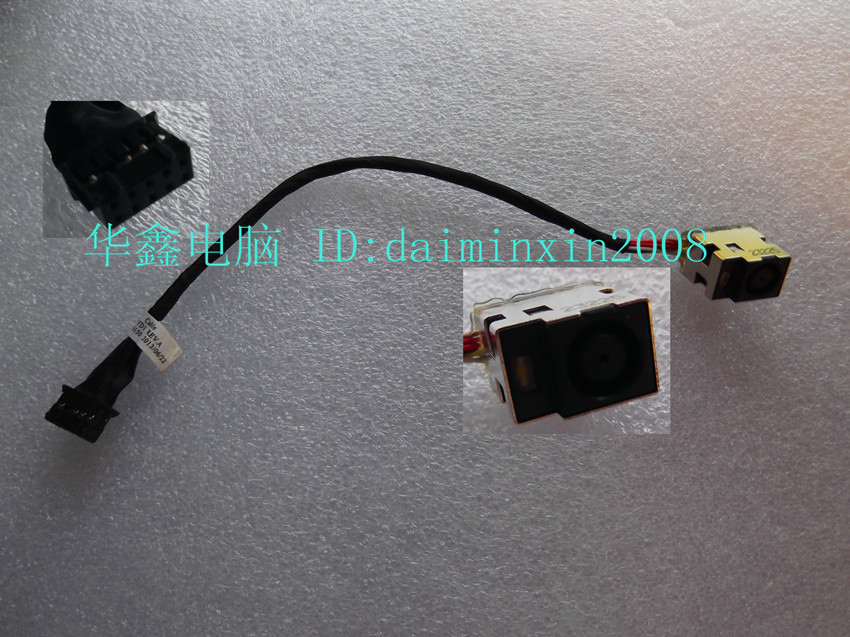 全新原装惠普HP DV7-7000电源接口电源头带线购买时请对照图片。