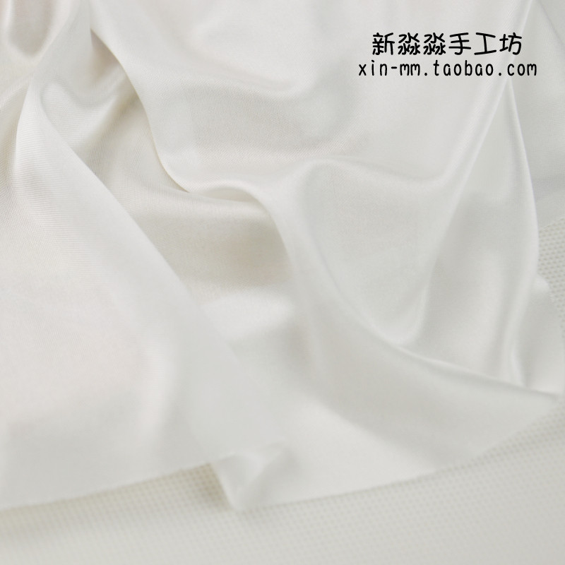 服装布料 本白色缎面丝光里连衣裙子里布料里衬背景布内衬辅料,居家布艺,海绵垫/布料/面料/手工diy,淘宝优惠券,粉丝福利购,淘宝优惠卷