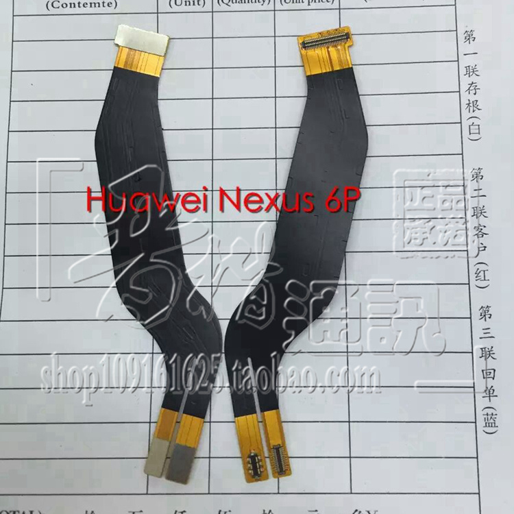 适用华为Nexus 6P喇叭总成听筒谷歌6P指纹排主板连接排开机音量排