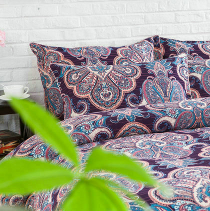 外贸出口磨绒四件套欧式风家纺