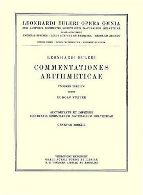 【预订】Commentationes Arithmeticae 4th Part