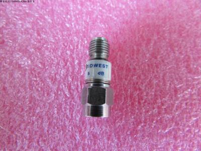 Midwest  451-5dB 5dB DC-18GHz 2W SMA RF 同轴固定衰减器