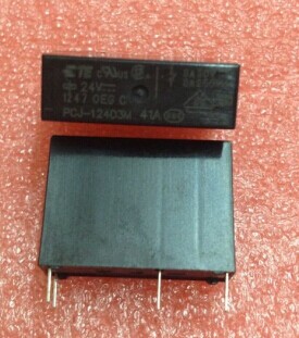 全新原装泰科继电器PCJ-124D3M一组常开5A小型功率继电器四脚
