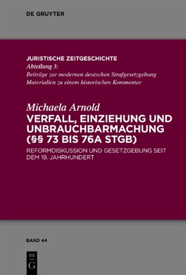 【预售】Verfall, Einziehung Und Unbrauchbarmachung ( 7...