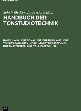 【预售】Analoge Schallspeicherung, Analoge T...