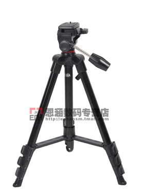 日本SLIK竖力 S640 铝合金三脚架带二维云台 三脚架套装 三脚架