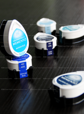 Tsukineko丨Mement 水滴印台MD水彩 月猫橡皮章手帐彩色