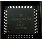 MC68HC908AZ60CFU 4J74Y 全新原装空白无程序 奔驰锁头芯片