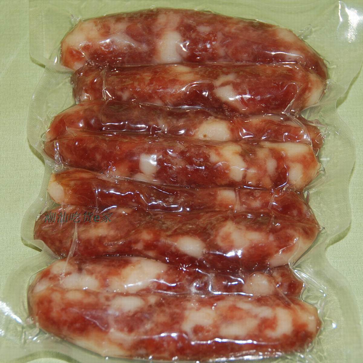 潮汕小吃特产腊肠 正宗澄海南洋老雷灌肠香肠腊味 美食2份包邮