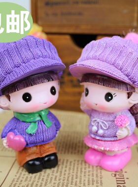 树脂姻缘桌面摆件浪漫工艺礼品