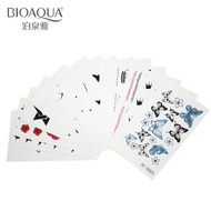 套装防水持久纹身时尚工具花臂美妆贴花仿真个性组合中文