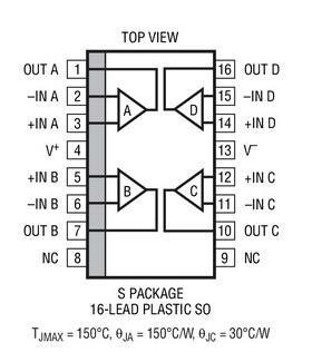原装全新 LT1356CS LT1356IS LT1356HS LT1356 SOP16 现货