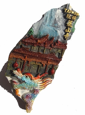 旅游纪念品树脂3d磁性冰箱贴