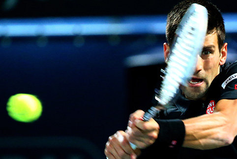 体育海报德约科维奇网球房间客厅咖啡厅酒吧家居饰品装饰画T1239B